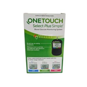 BLOOD GLUCOSE MACHINE, ONE TOUCH SELECT PLUS SIMPLE